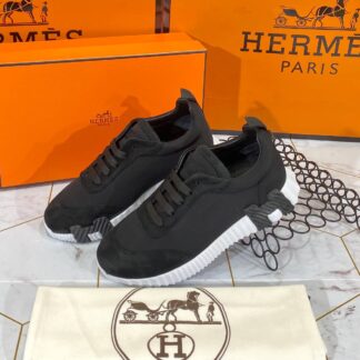 hermes ayakkabi erkek bouncing sneakers siyah