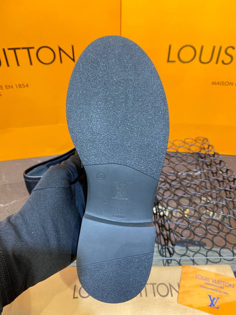 louis vuitton ayakkabi academy loafer siyah monogram