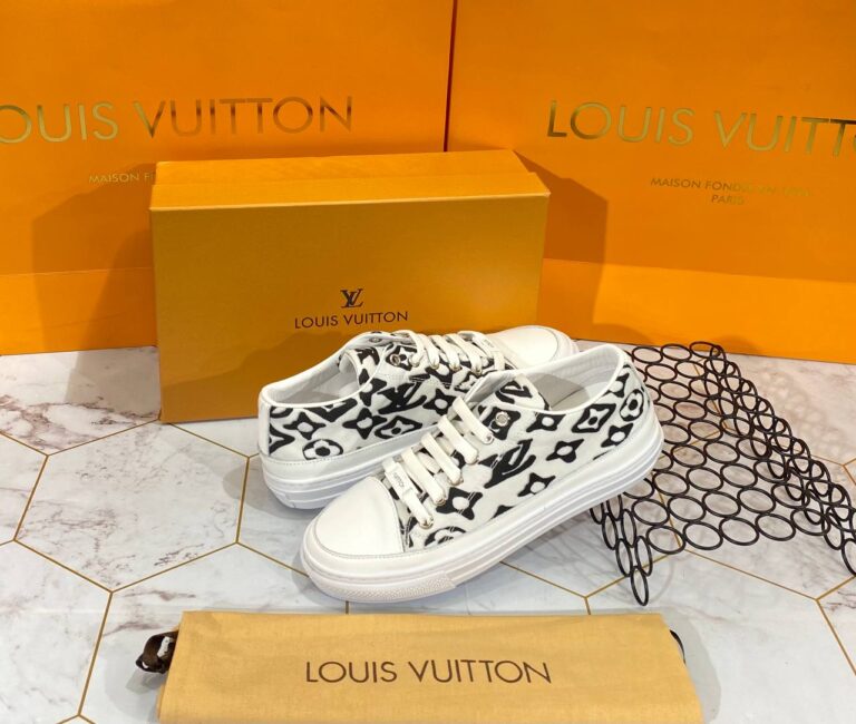 louis vuitton ayakkabi ithal taban sneaker beyaz