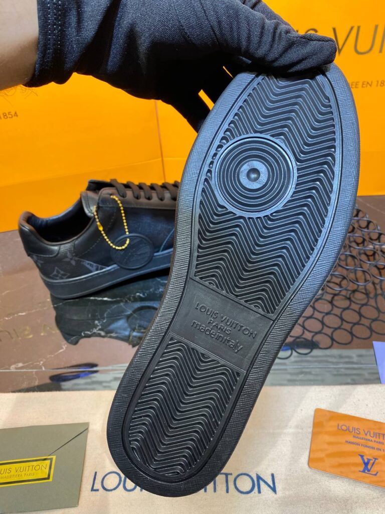 louis vuitton ayakkabi rivoli erkek siyah
