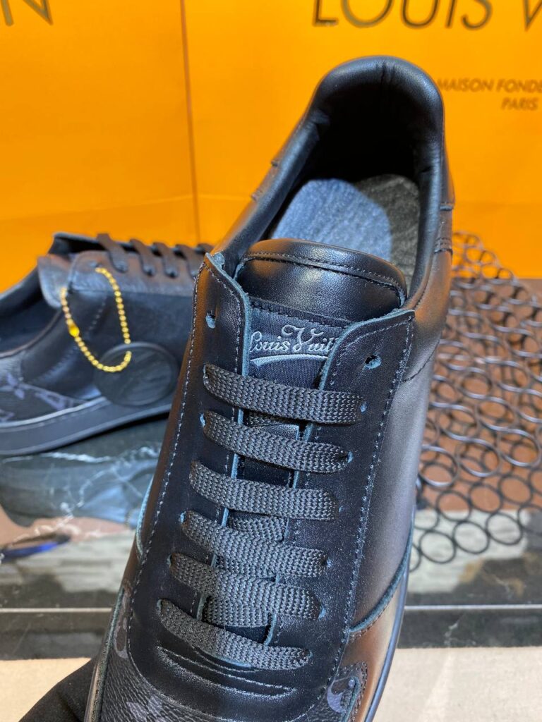 louis vuitton ayakkabi rivoli erkek siyah
