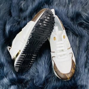 louis vuitton ayakkabi run away beyaz sneaker taban 3.5 cm
