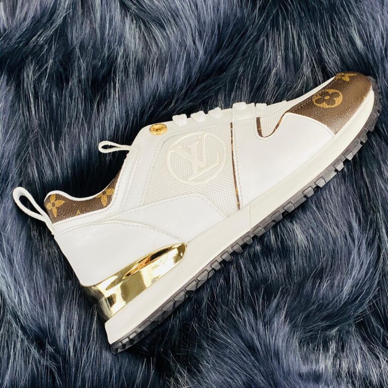 louis vuitton ayakkabi run away beyaz sneaker taban 3.5 cm