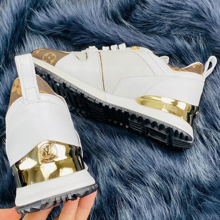 louis vuitton ayakkabi run away beyaz sneaker taban 3.5 cm