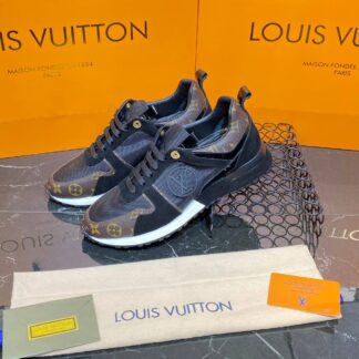 louis vuitton ayakkabi run away sneaker siyah