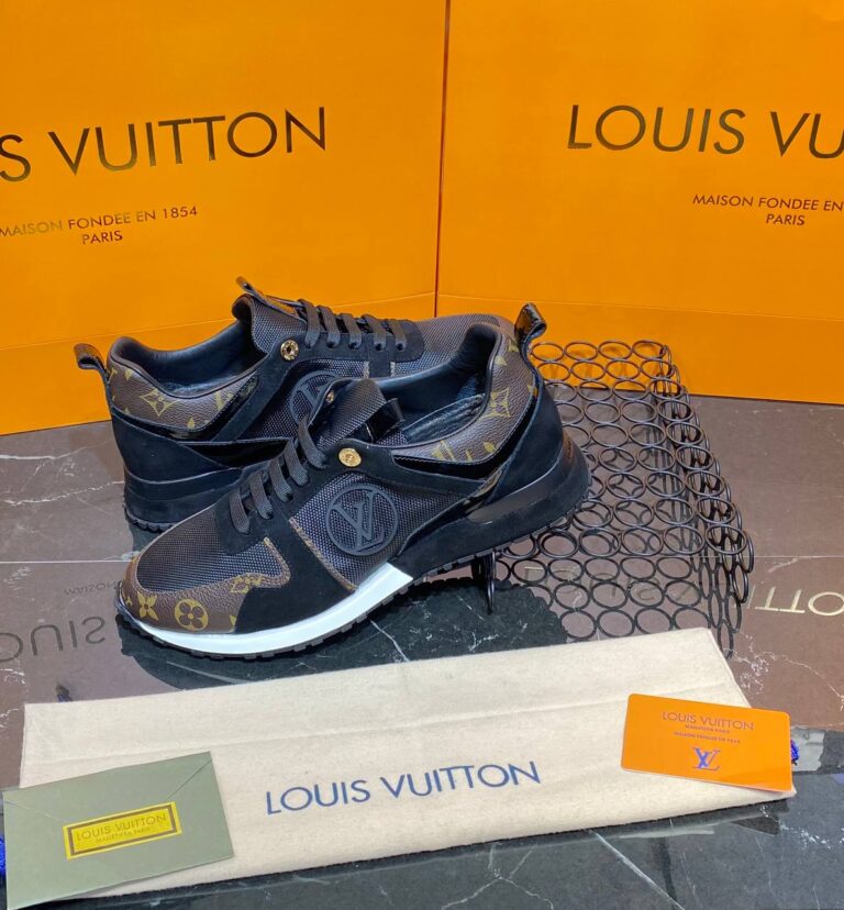 louis vuitton ayakkabi run away sneaker siyah