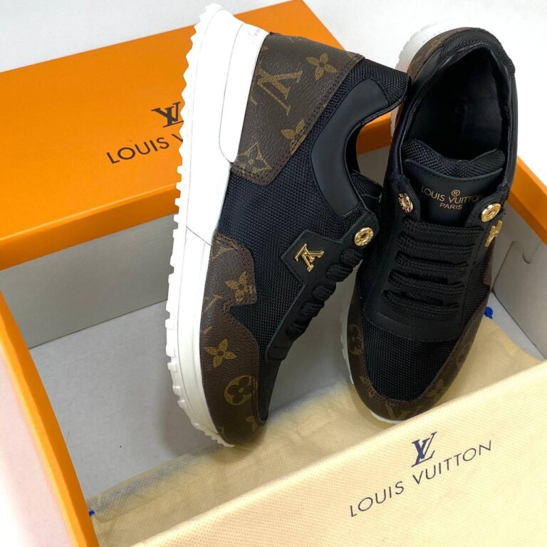 louis vuitton ayakkabi run away trainers monogram