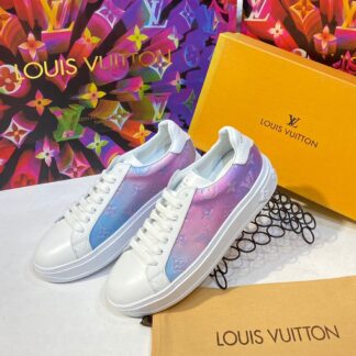 louis vuitton ayakkabi time out beyaz sneakers