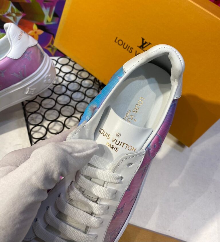 louis vuitton ayakkabi time out beyaz sneakers