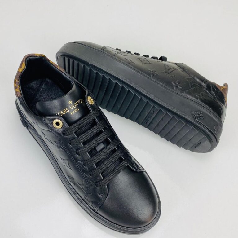 louis vuitton ayakkabi time out monogram erkek sneaker taban 4cm