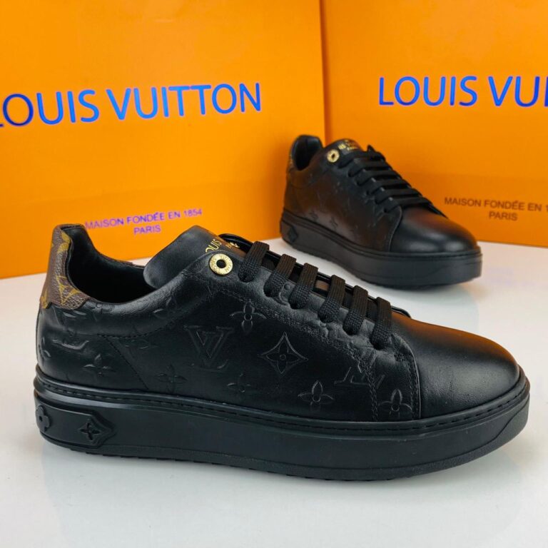 louis vuitton ayakkabi time out monogram erkek sneaker taban 4cm