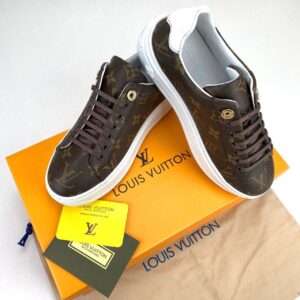 louis vuitton ayakkabi time out monogram sneaker taban 4cm