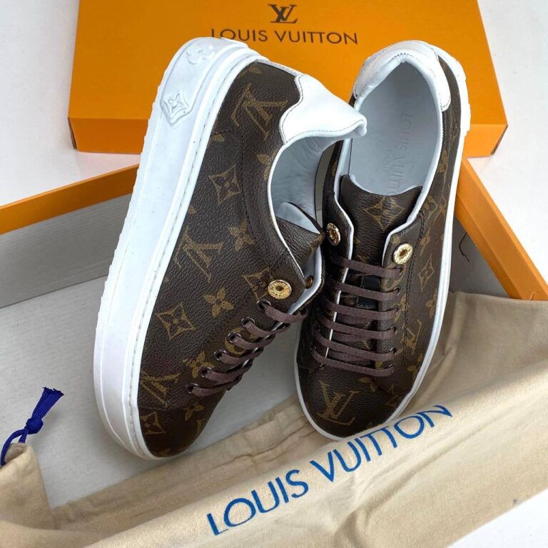 louis vuitton ayakkabi time out monogram sneaker taban 4cm