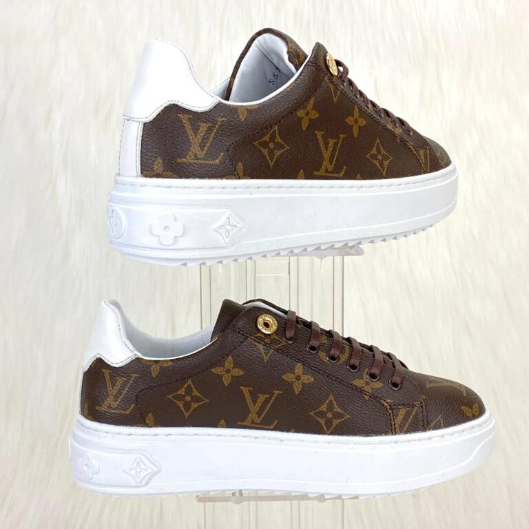 louis vuitton ayakkabi time out monogram sneaker taban 4cm