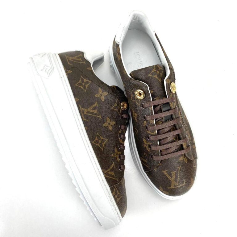louis vuitton ayakkabi time out monogram sneaker taban 4cm