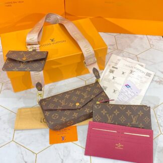 louis vuitton canta felice strap go monogram pembe aski