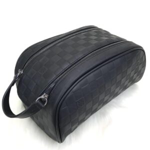 louis vuitton canta king size toiletry pouch inifini siyah 28x16 cm