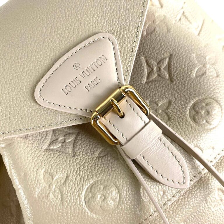 louis vuitton canta krem montsouris empreinte pm sirt 33x27x14