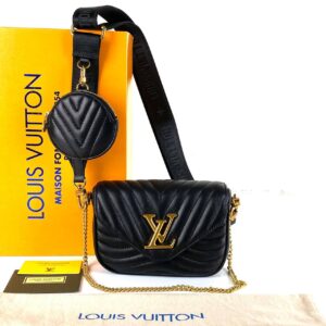 louis vuitton canta new wave multi pochette siyah 19x14