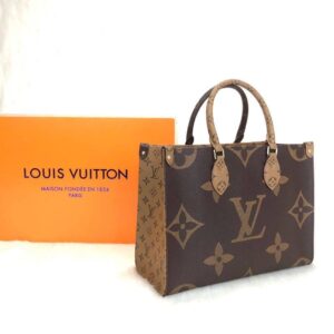 louis vuitton canta onthego MM canvas orta boy 34x26x13 cm