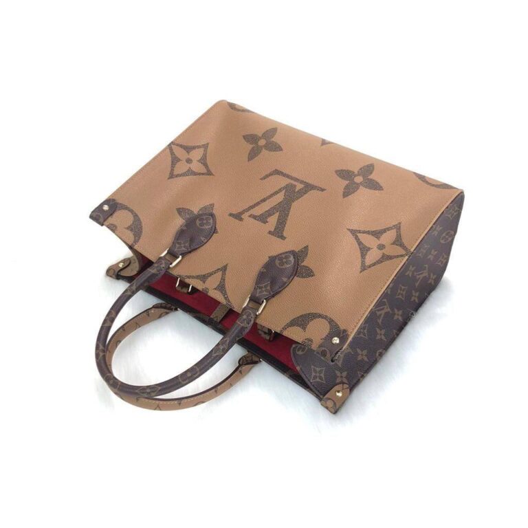 louis vuitton canta onthego MM canvas orta boy 34x26x13 cm