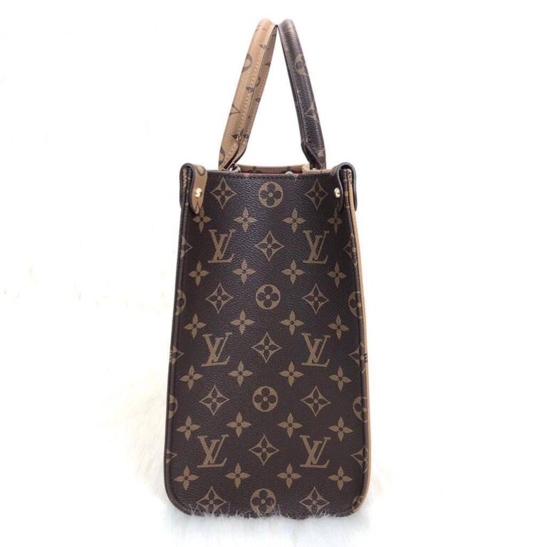 louis vuitton canta onthego MM canvas orta boy 34x26x13 cm