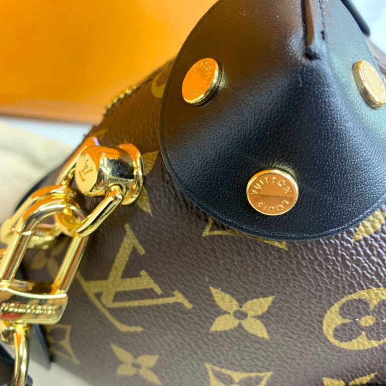 louis vuitton canta petite malle monogram siyah 20x14x8