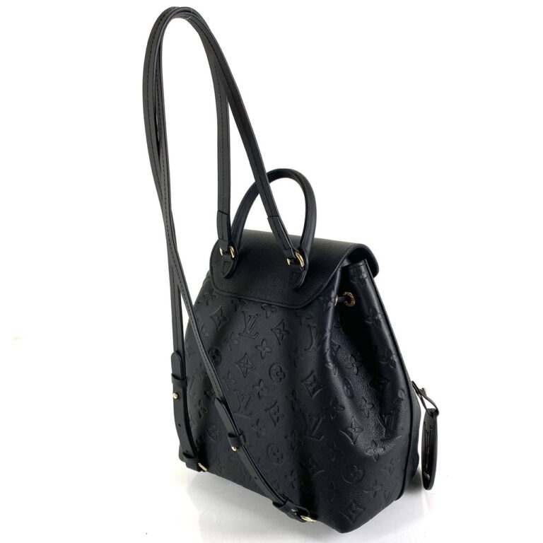 louis vuitton canta siyah montsouris empreinte pm sirt 33x27x14