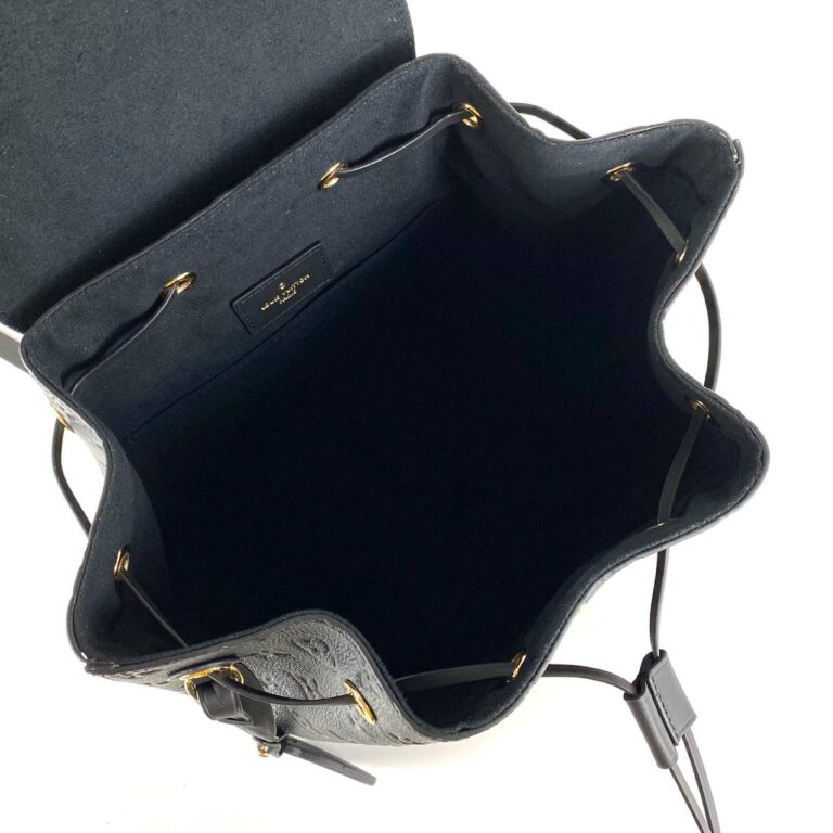 louis vuitton canta siyah montsouris empreinte pm sirt 33x27x14