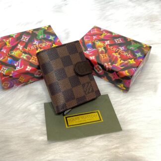 louis vuitton kartlik unisex otomatik damier kahve