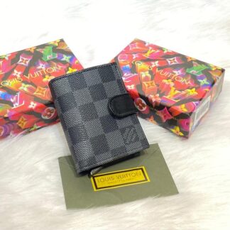 louis vuitton kartlik unisex otomatik damier siyah
