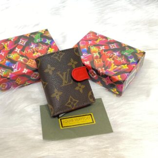 louis vuitton kartlik unisex otomatik monogram kirmizi