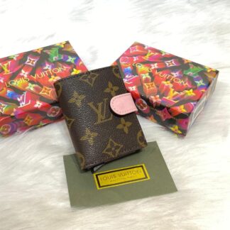louis vuitton kartlik unisex otomatik monogram pembe