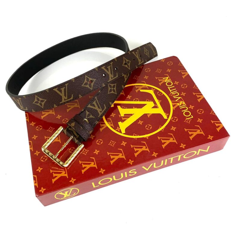 louis vuitton kemer deri unisex genislik 3cm