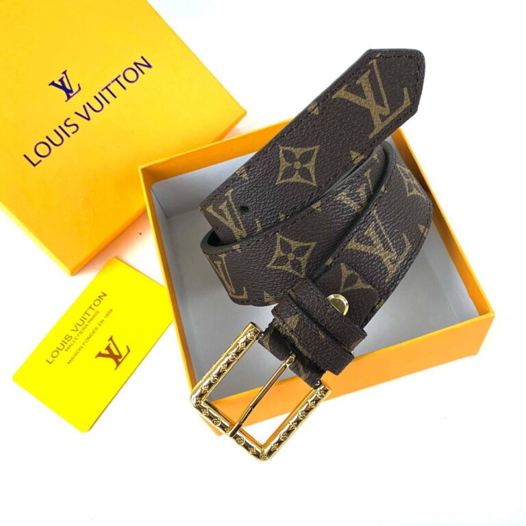 louis vuitton kemer deri unisex genislik 3cm