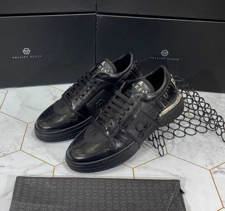 philipp plein ayakkabi erkek sneaker siyah