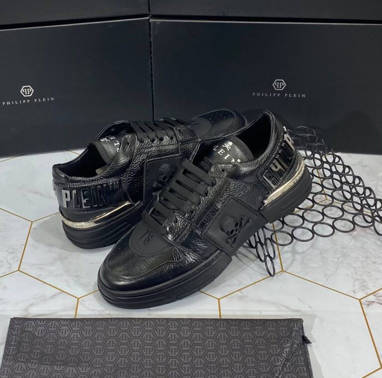 philipp plein ayakkabi erkek sneaker siyah