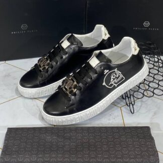 philipp plein ayakkabi erkek sneaker siyah beyaz
