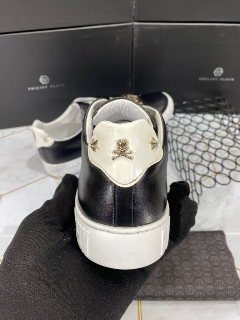 philipp plein ayakkabi erkek sneaker siyah beyaz