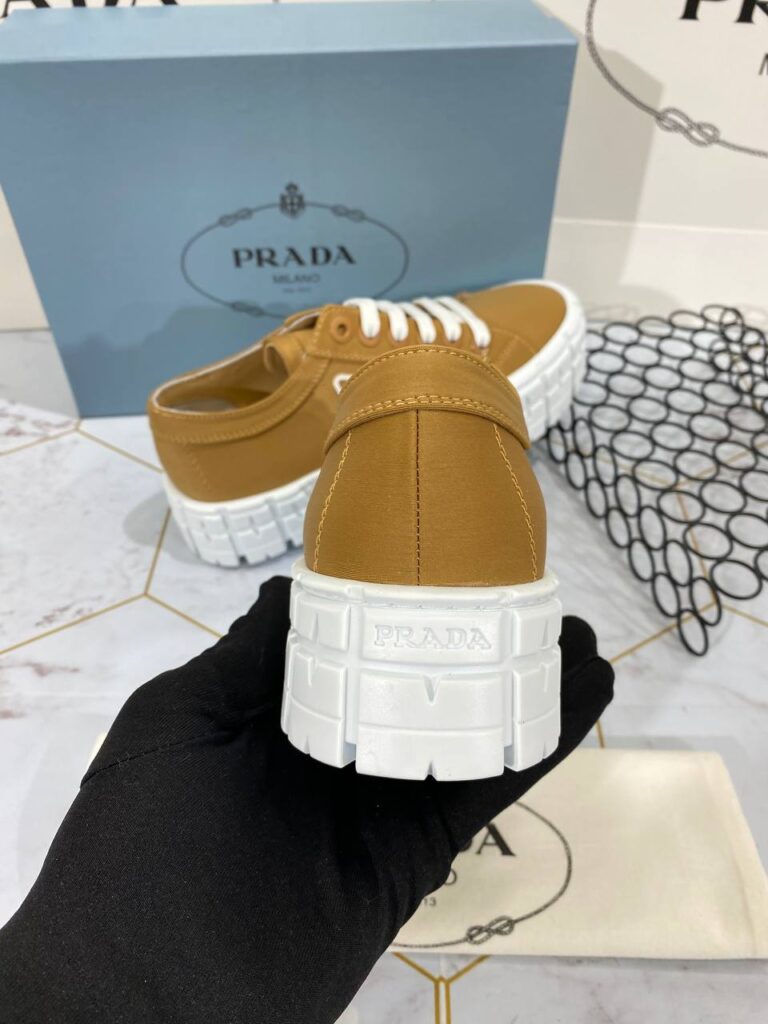 prada ayakkabi taba gabardine