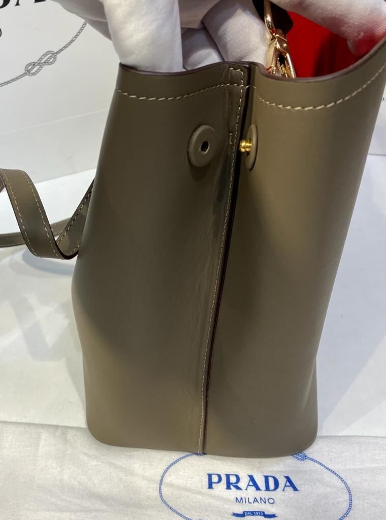 prada canta double duz vizon buyuk boy 37x27 cm