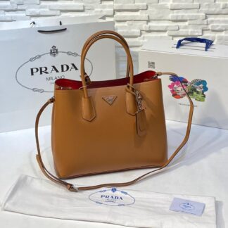 prada canta double taba buyuk boy 37x27 cm