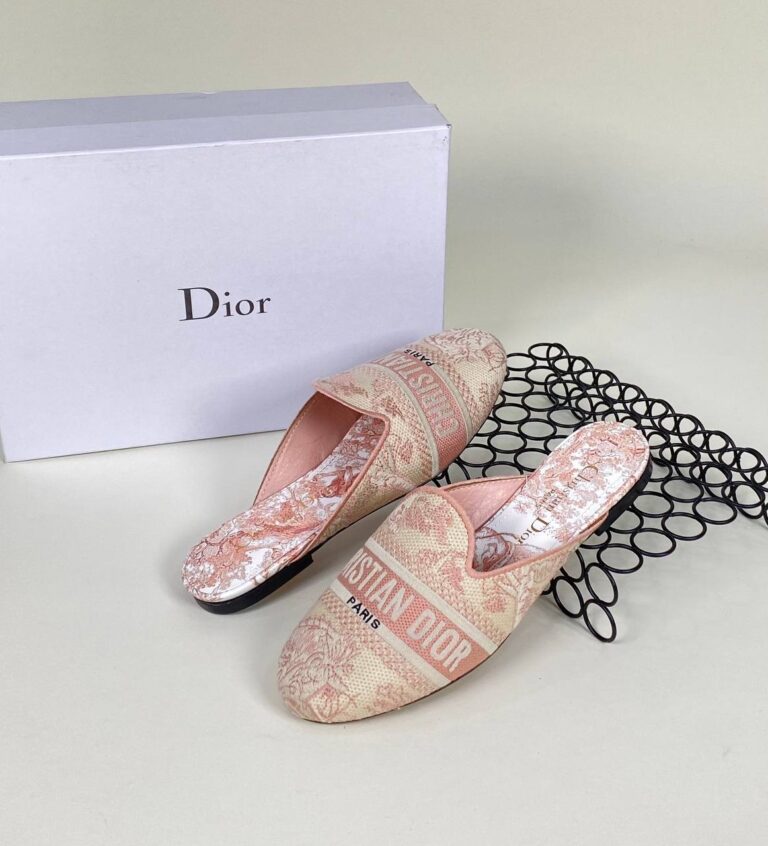 christian dior ayakkabi nakisli pudra pembe terlik 2021