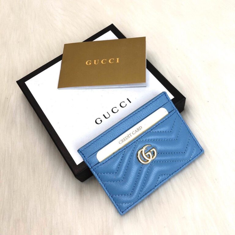 gucci canta mavi gold kartlik 11.2x7.5 cm