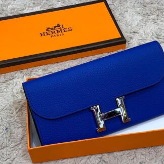 hermes canta saks mavi silver constance cuzdan 20x11 cm