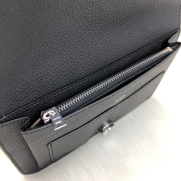 hermes canta siyah dogon cuzdan 20x12 cm