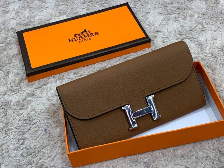 hermes canta taba silver constance cuzdan 20x11 cm