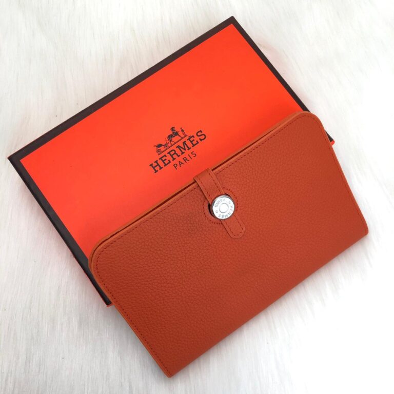 hermes canta turuncu dogon cuzdan 20x12 cm