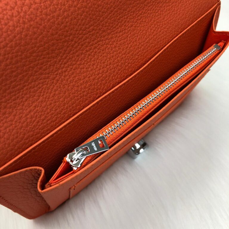 hermes canta turuncu dogon cuzdan 20x12 cm