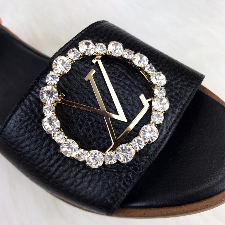 louis vuitton ayakkabi madeleine terlik siyah topuklu